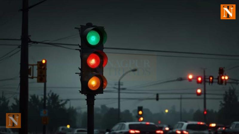 Nagpur Traffic Police to Switch 14 Signals to Yellow Blinker Mode for Smooth Traffic Flow